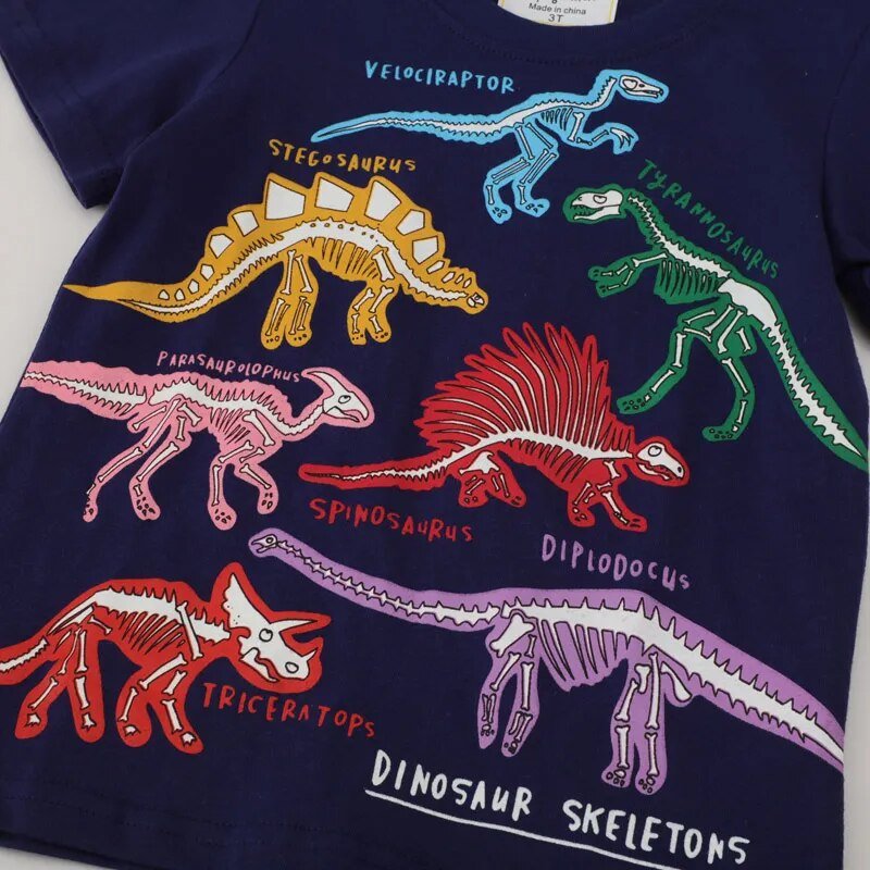 Glow - in - the - Dark Dino Tee for Boys - JAC