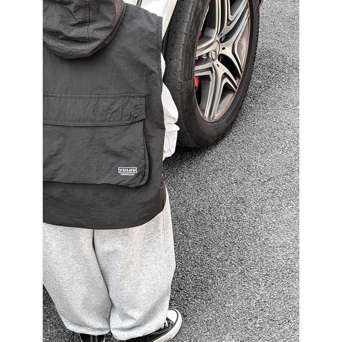 Hooded Windproof Vest for Boys - JAC