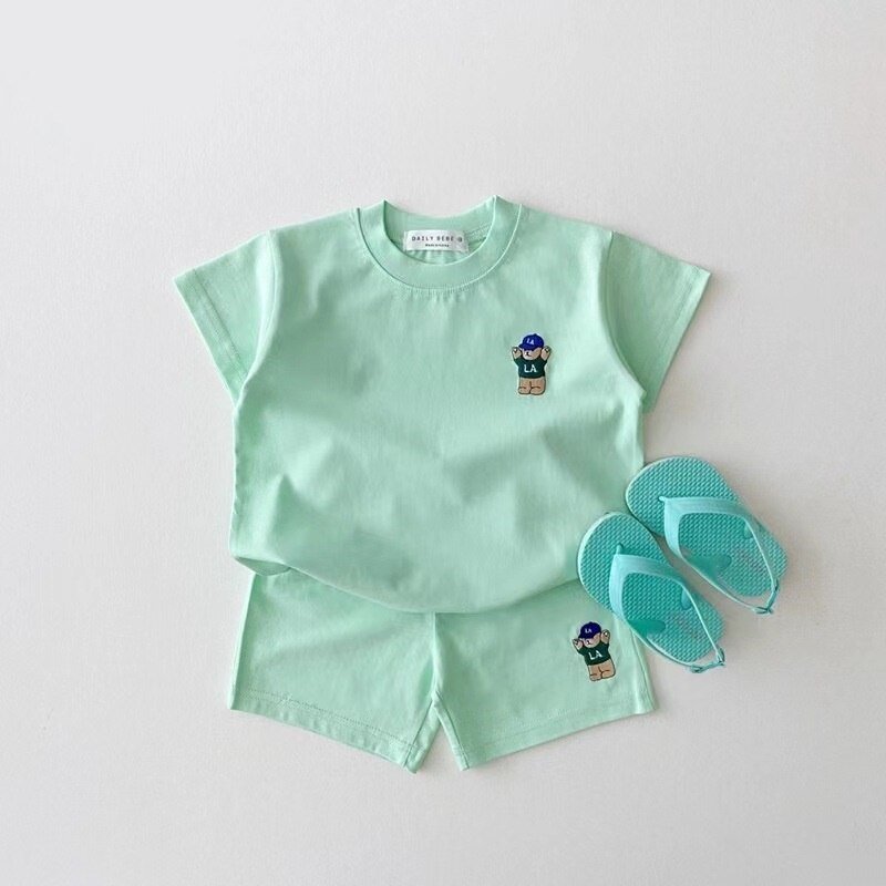 Kids Baggy T - shirt and Shorts Set in Various Colors for Boys and Girls - JAC