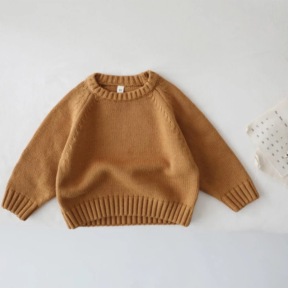 Kids' Colorful Crew Neck Sweater - JAC