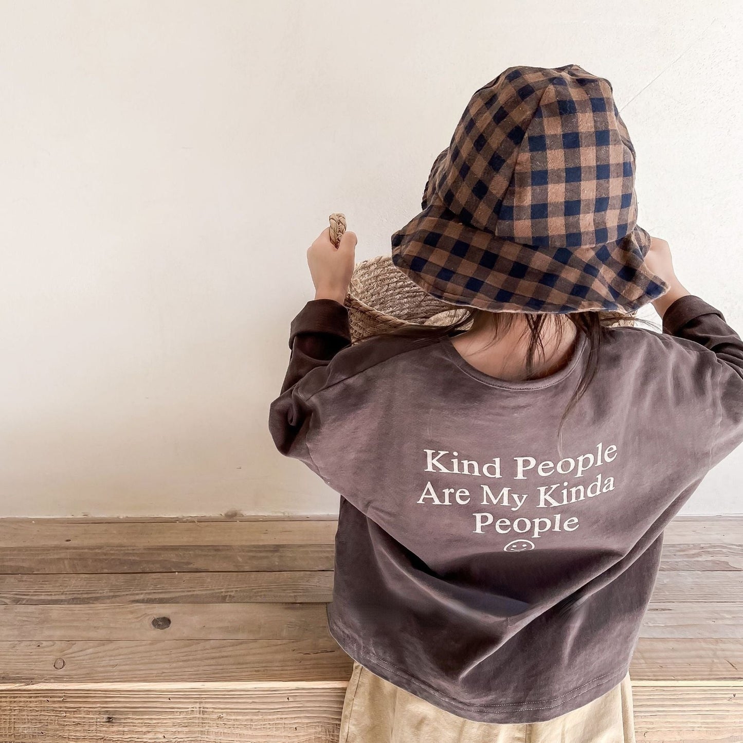Kindness Advocate Kids' Cozy Cotton Long Sleeve Tee - JAC