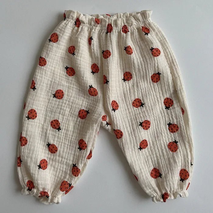 Organic Cotton Patterned Children's Pants - JAC