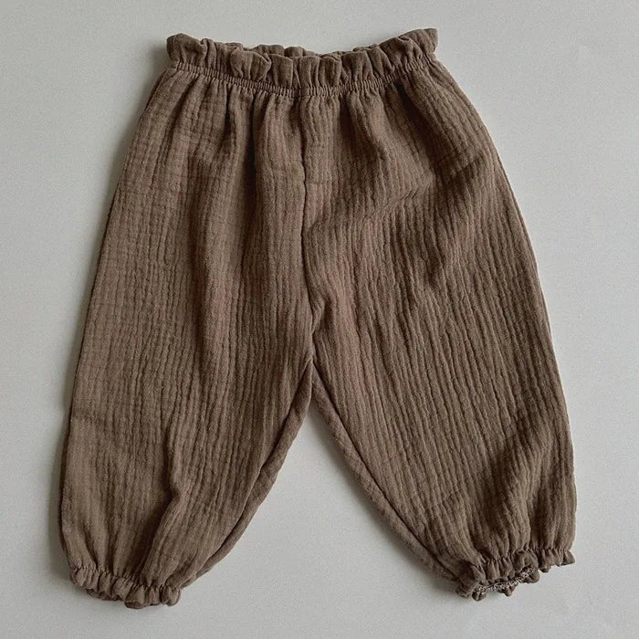 Organic Cotton Patterned Children's Pants - JAC