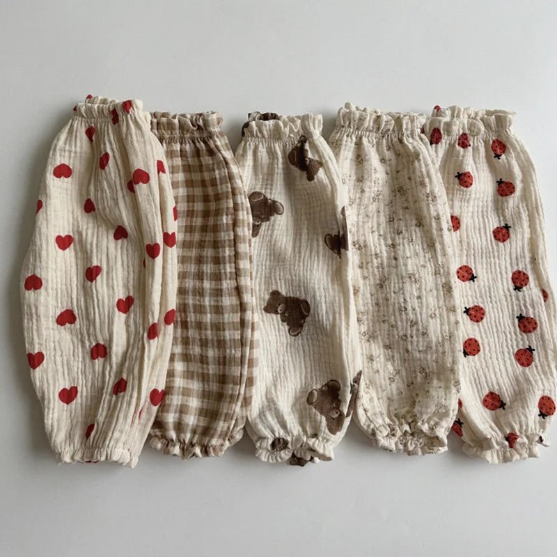 Organic Cotton Patterned Children's Pants - JAC