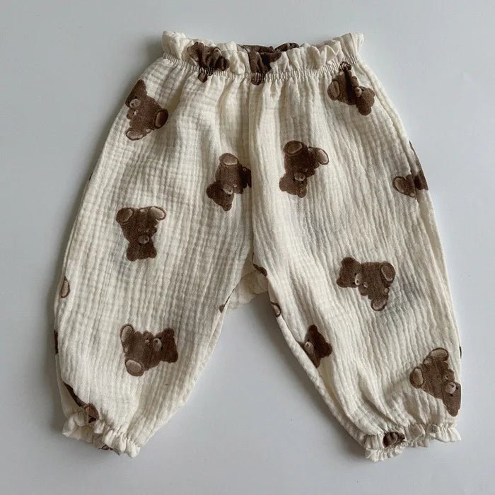 Organic Cotton Patterned Children's Pants - JAC