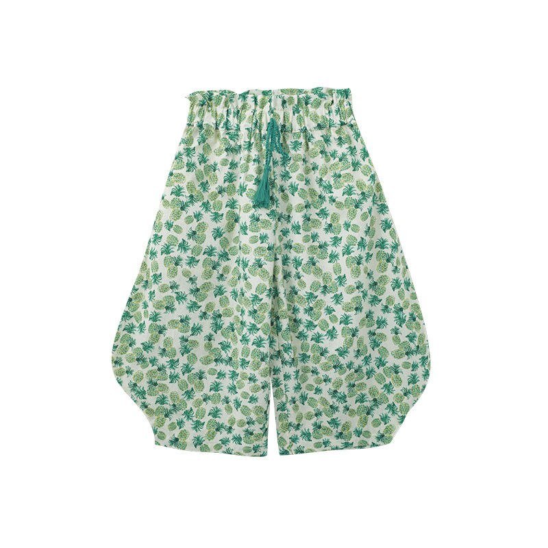 Patterned Baggy Harem Pants for Little Girls - JAC