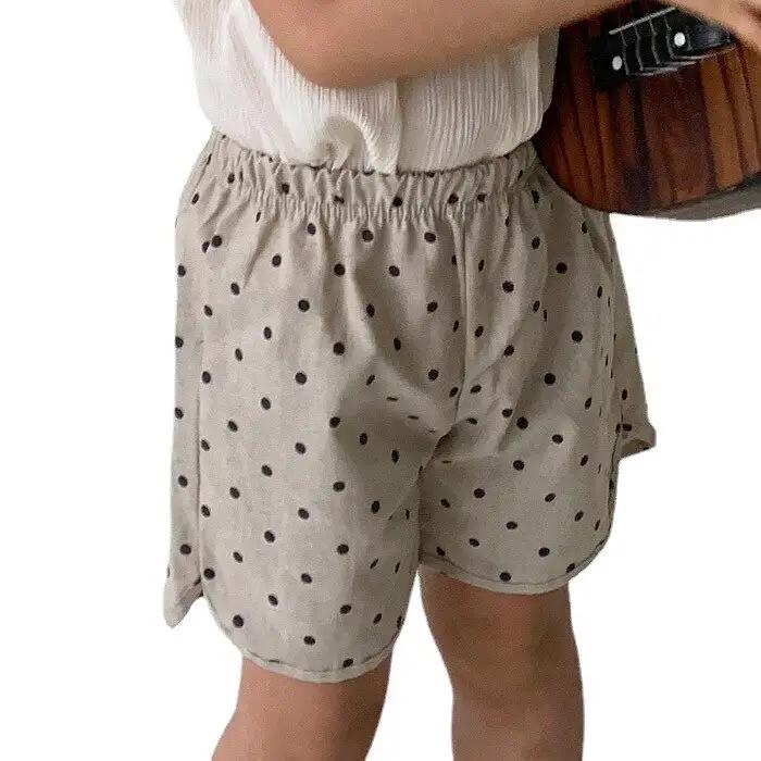 Patterned Linen Baggy Shorts for Boys - JAC