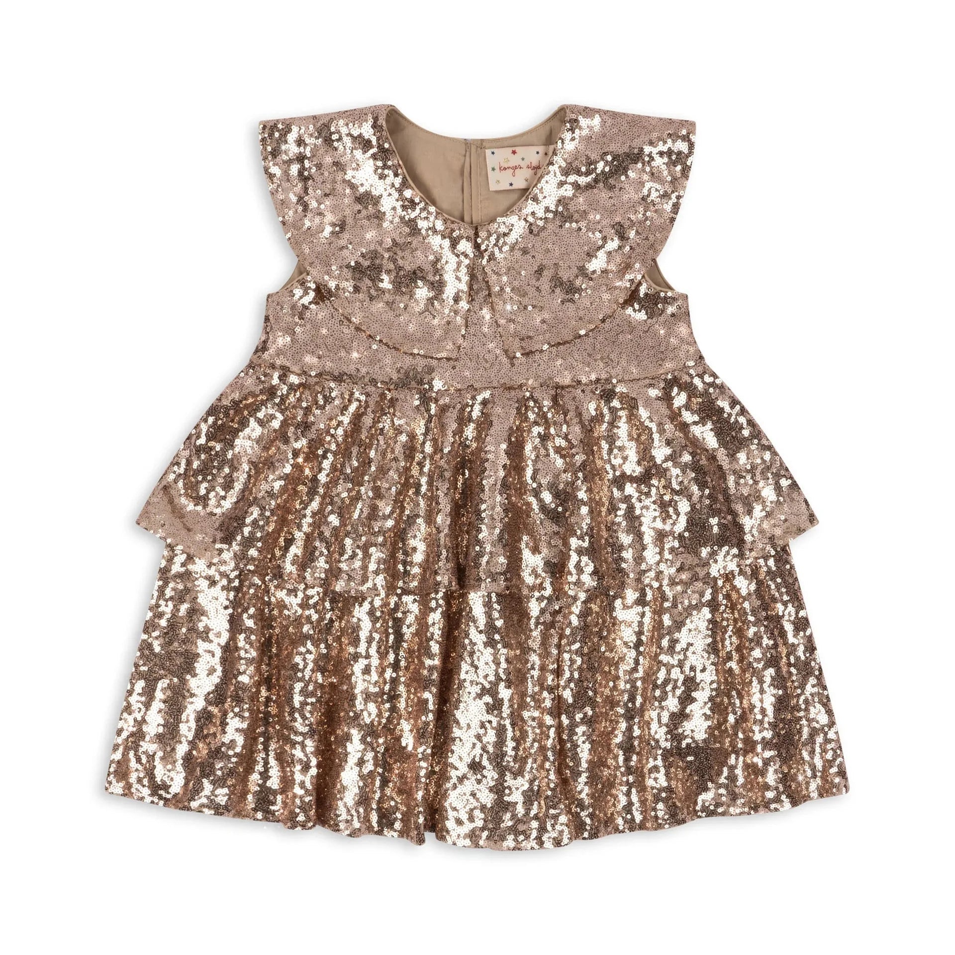 Princess Sequin Mesh Dress for Girls - Winter Holiday Edition - JAC