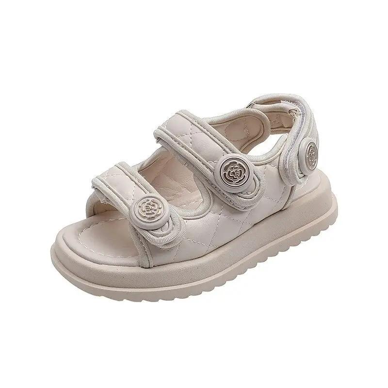 Strappy Buckle Sandals for Children - JAC