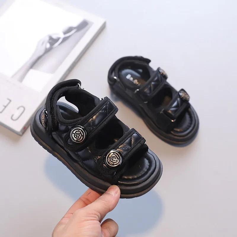 Strappy Buckle Sandals for Children - JAC