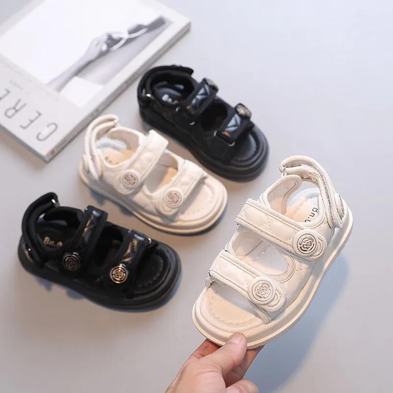 Strappy Buckle Sandals for Children - JAC