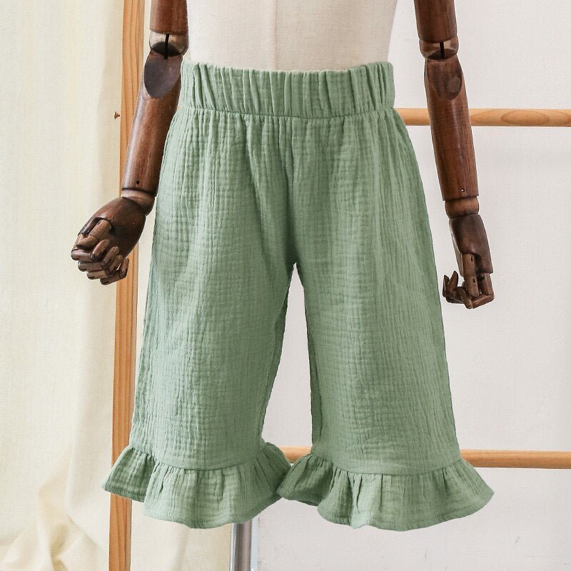 Stylish Cotton Ankle - length Trousers - JAC
