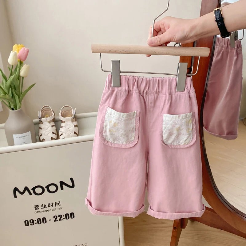 Summer Anti - Mosquito Loose Wide Leg Pants for Girls - Milancel Kids' Ankle - length Trousers - JAC