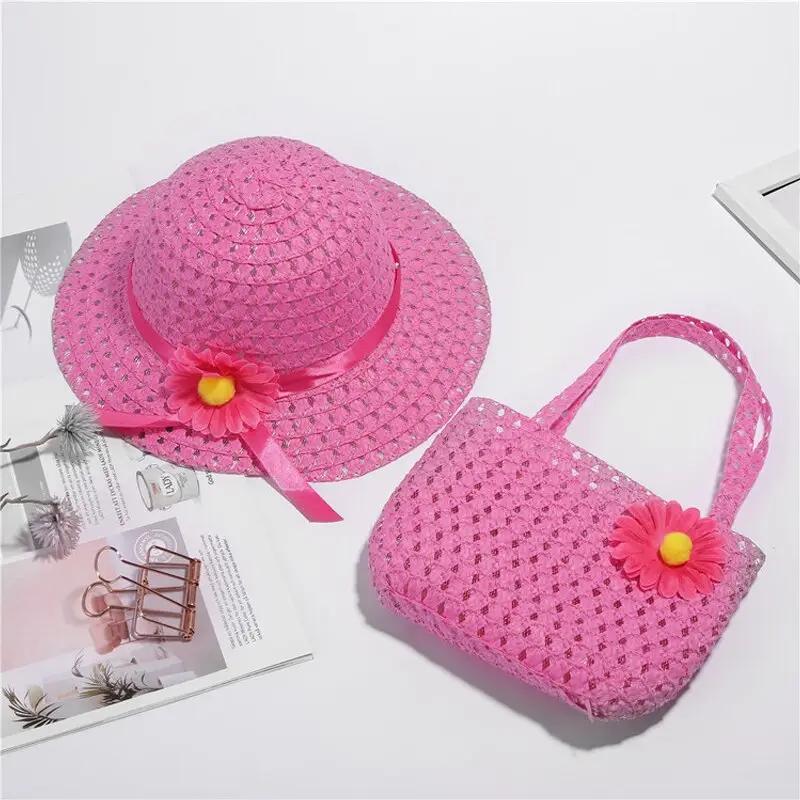 Sunny Day Daisy Straw Hat and Purse Bundle - JAC