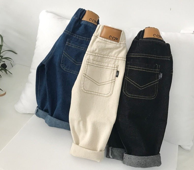 Vintage Baggy Kids Jeans with a Retro Twist - JAC