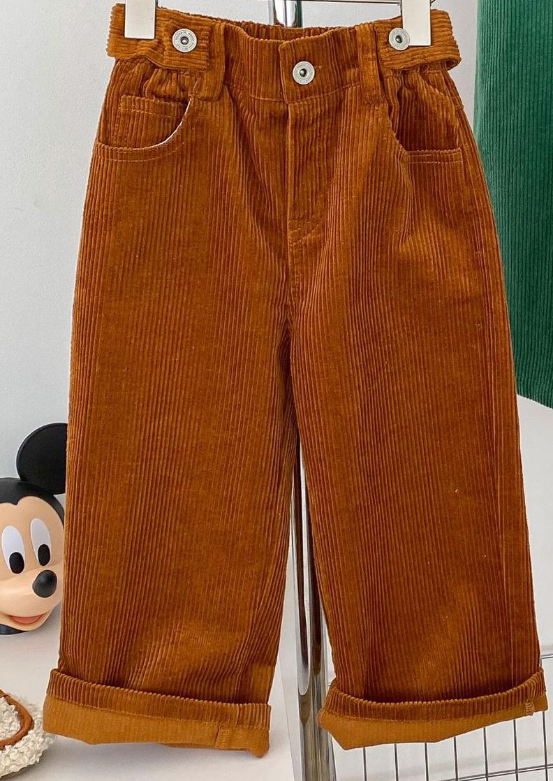 Wide Leg Corduroy Pants for Kids - JAC