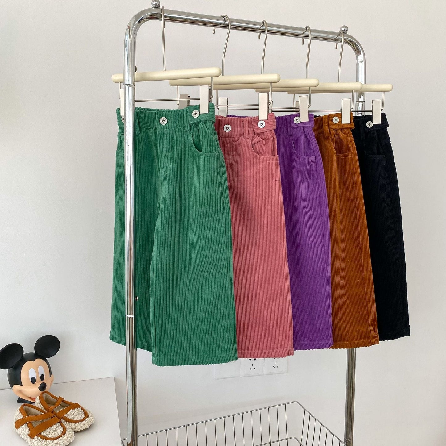 Wide Leg Corduroy Pants for Kids - JAC